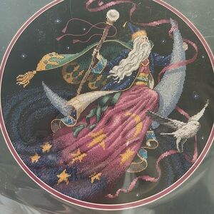 Mystical Wizard - counted cross stitch